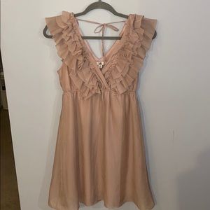 Blush pink dress